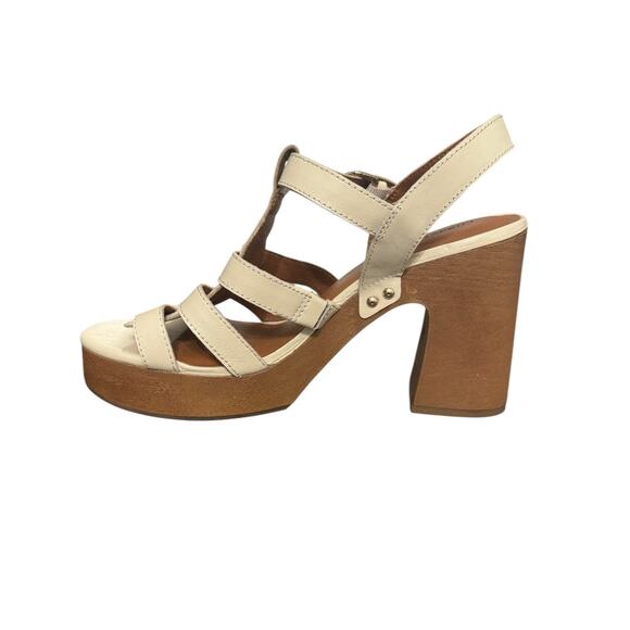 New! Lucky Brand Imana Fisherman Strappy Platform Block Heel - Size 10 - Picture 4 of 9